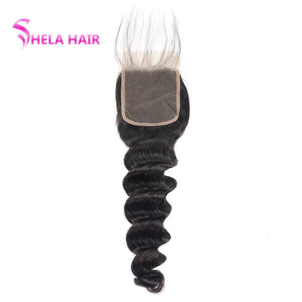 Lace Closure/Frontal Loose Deep Normal/HD lace Shela hair