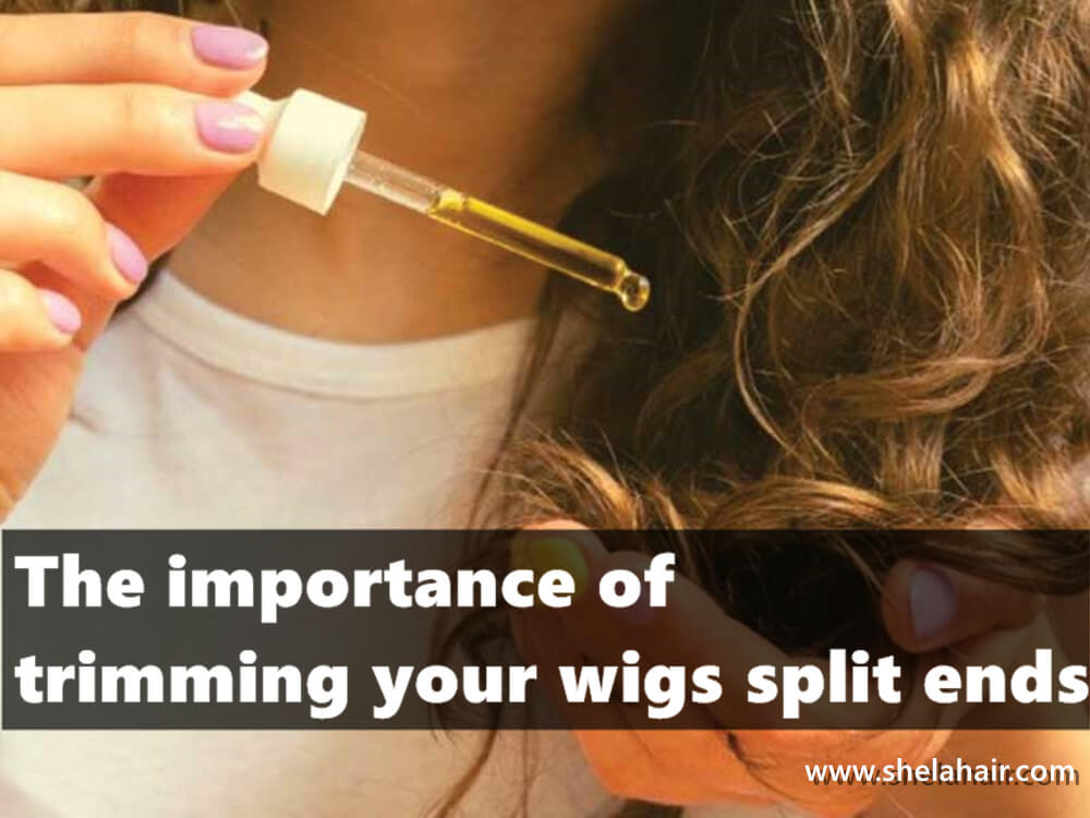 The importance of trimming your wigs split ends Shelahair