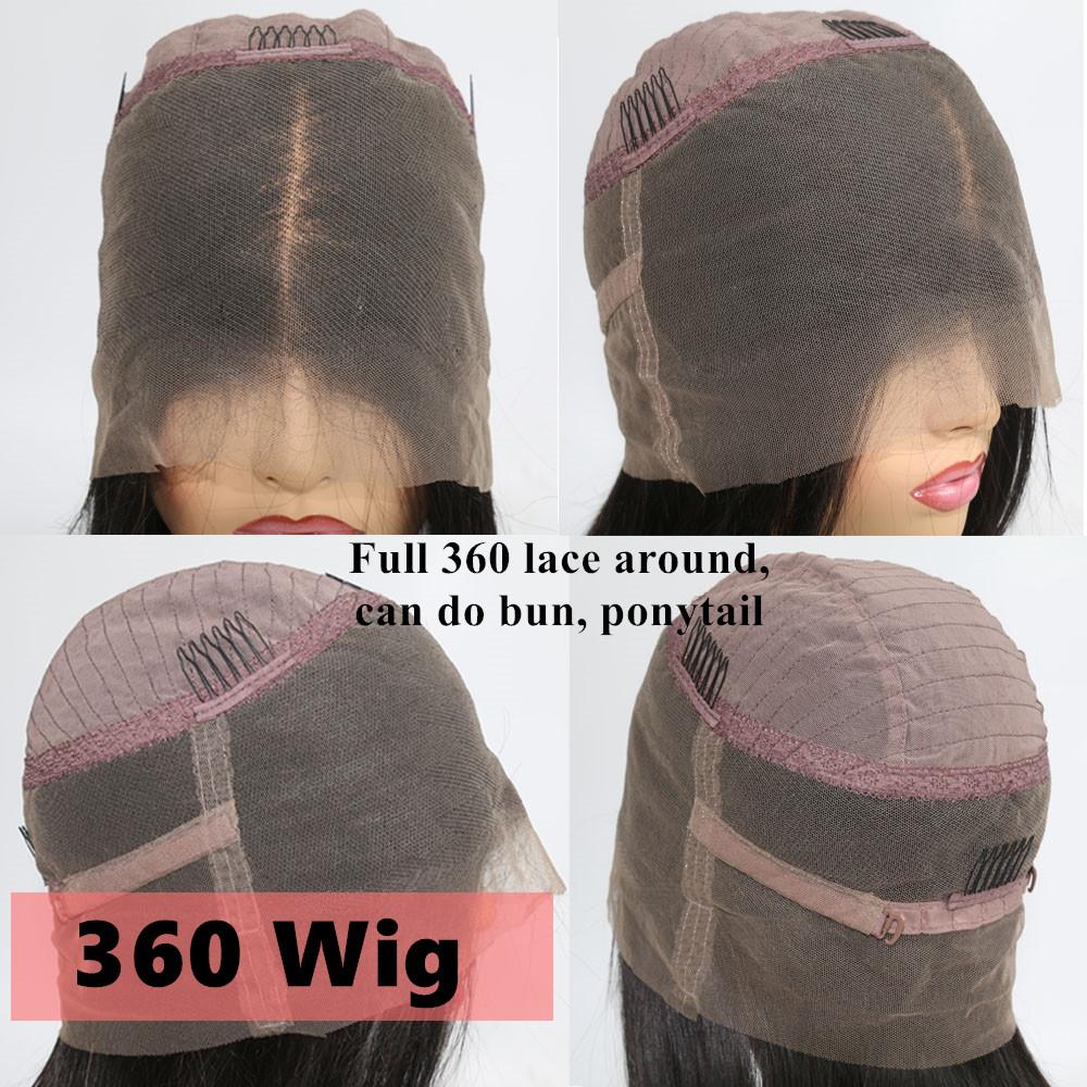 Loose Curl Pre Plucked Glueless Lace Wig With Natural HairLine
