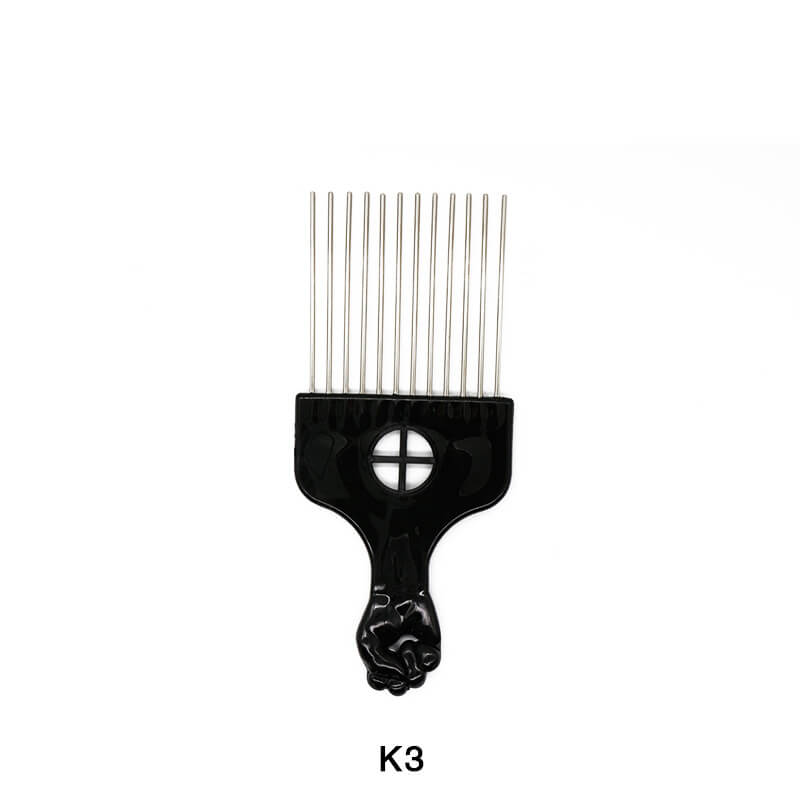 Professional Salon Barber Hair Styling Afro Pick Brush Wig Braid Hair Comb