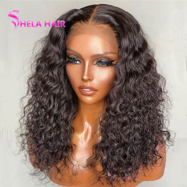 Natural Wavy  Full Lace Wig 150%-220% High Density Wigs
