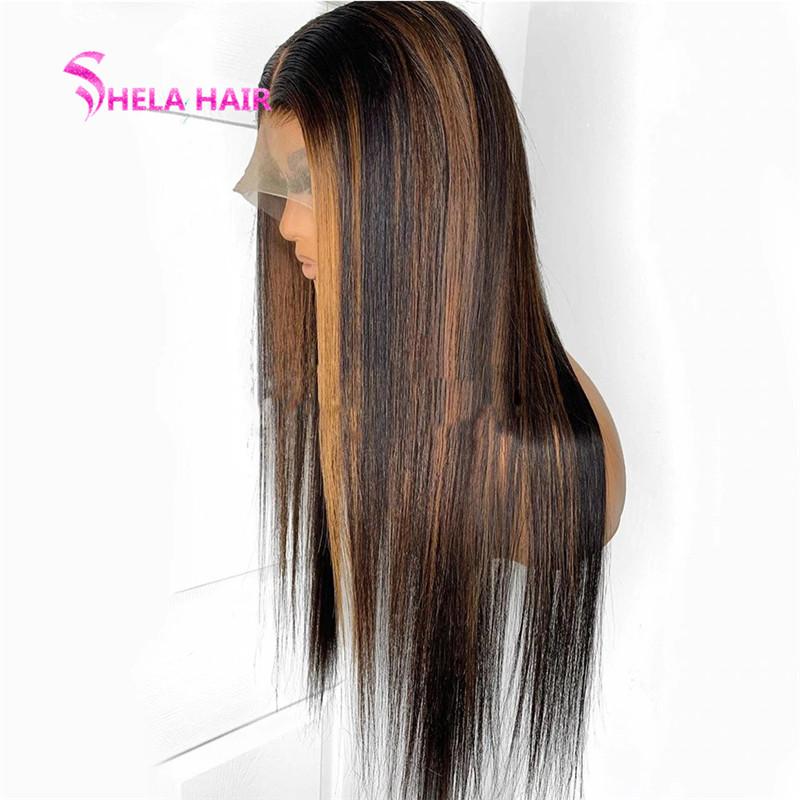 Highlight Glueless 4x13 Lace Frontal Wig Straight 201