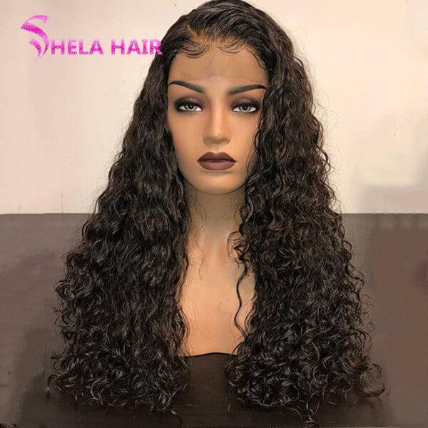 Water Wave HD Invisible Lace Closure / Frontal Wig
