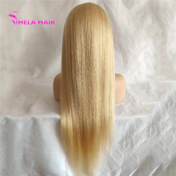 #613 Blonde 4x4 Lace Closure Wig Straight Shela Hair