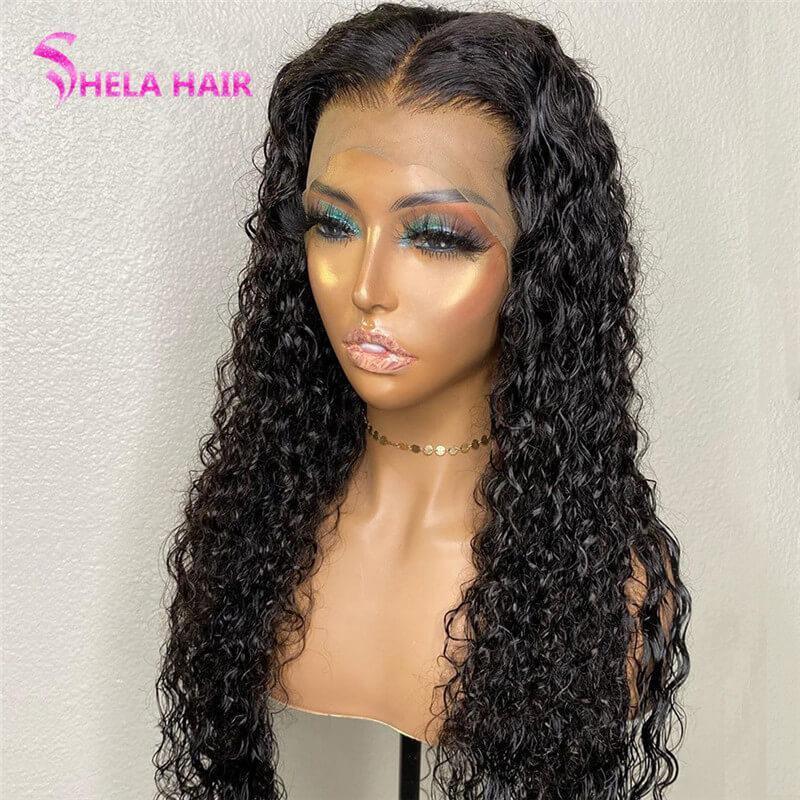 Glueless Lace Closure/ Front Wig Water Wave
