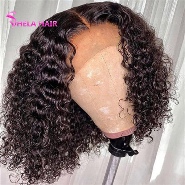 Curly 4x4 Lace Closure / Frontal Bob Wigs
