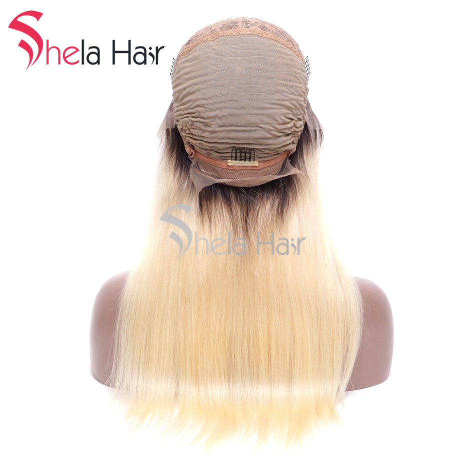 1b/613 Lace Front Wig With Bang human hair wig