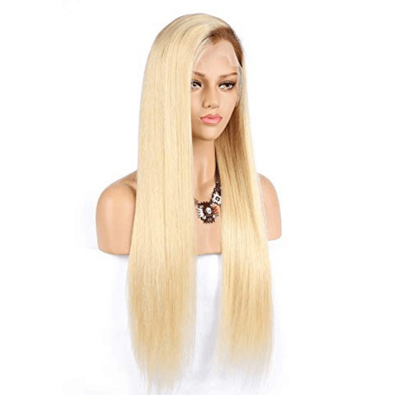 Ombre 6/613 Transparent Full Lace Wig Blonde Wig Straight